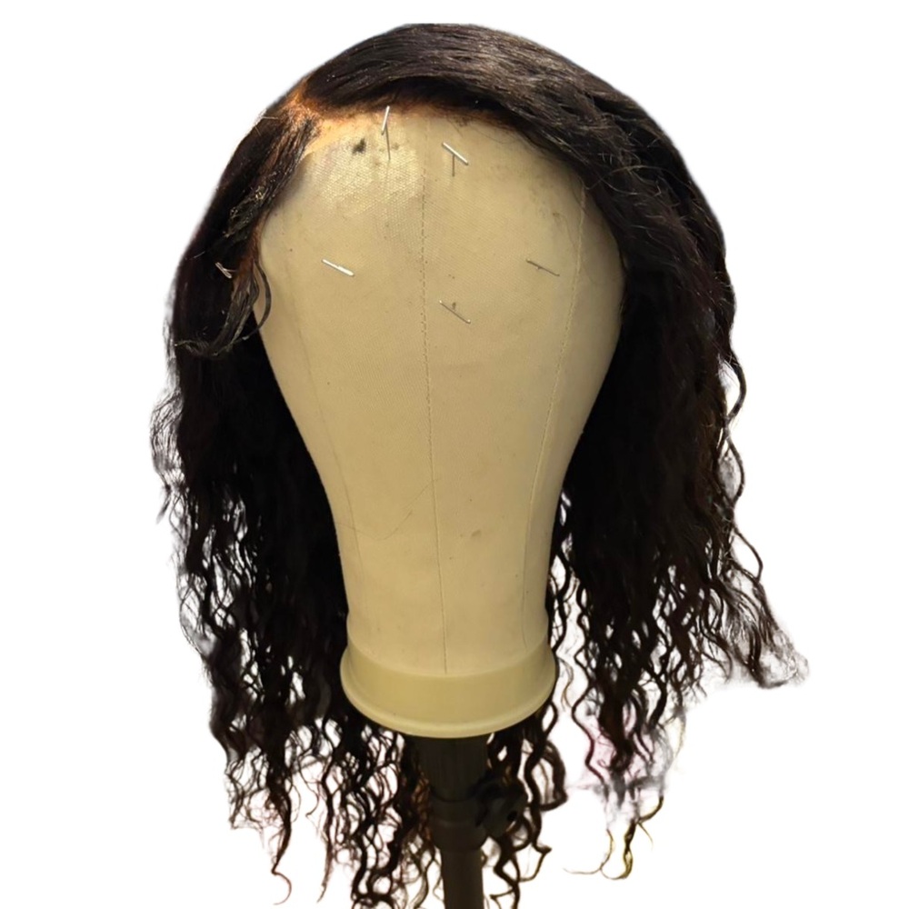 Curly Brown Hair Wig 28 inch